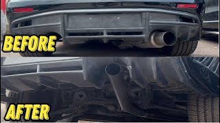 Installing the LOUDEST Exhaust on my EVO X Full Titanium Exhaust [upl. by Ahaelam]