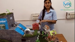 hydro power plant made by a student of RGMP POLYTECHNIC Bangalore 56 [upl. by Puglia]