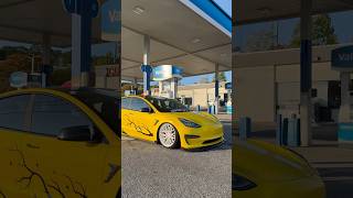 gas guzzler fr 🪫 carenthusiasts carscene cartube tesla slammedcars stance [upl. by Hachmin]