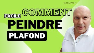 Comment peindre un plafond avec un rouleau [upl. by Anyahs]