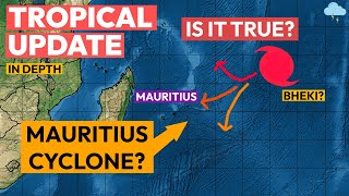 Could a Strong Tropical Cyclone Impact Mauritius Next Week Tropical Weather Update [upl. by Suirrad633]