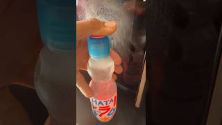 🍾How to Drink Japanese Ramune Soda A Quick and Easy Guide shorts soda ramune japan [upl. by Aynekal]