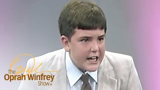 Does This Child Preacher Understand the Words Hes Yelling  The Oprah Winfrey Show  OWN [upl. by Airad]