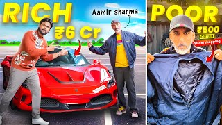 ₹500 Outfit With A ₹6 Cr Car 😱🔥 Extreme Outfit Challenge Ft Aamir Sharma [upl. by Ennylhsa]