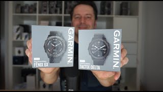 Garmin Tactix Delta vs fénix 6X  ktoré vybrať [upl. by Bryn560]