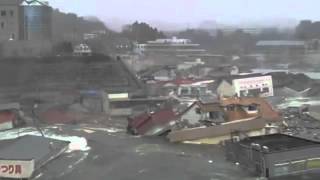 Tsunami in Onagawa Miyagi Prefecture [upl. by Lotsirhc]