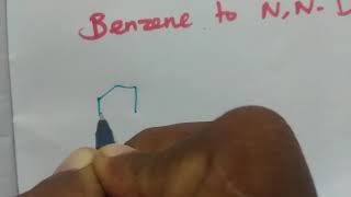 Benzene to NNdimethylanilineOrganic Chemistry [upl. by Medarda]