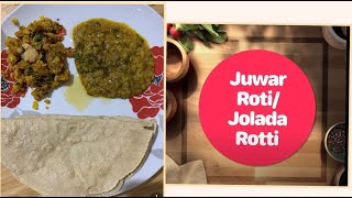 MOM’S SPECIAL JOWAR ROTTIJOLADA ROTTI [upl. by Ettennan]