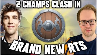 Two Champs 1on1 in BRAND NEW RTS with ZERO info  Northgard [upl. by Haines471]