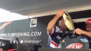 FLW Bass Tournament Final Day in Clayton NY [upl. by Vallonia761]