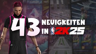 ALLES was du über NBA 2K25 WISSEN MUSST  deutsch [upl. by Htelimay]