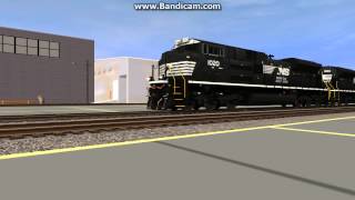 TS12 EMD 16710G3B SD70ACE Engine Sounds By Gesh [upl. by Attiuqihc]