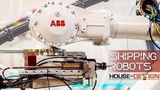 Shipping the ABB IRB 1200 4600 6700 amp the ABB FlexArc Welding Cell  House of Design Robotics [upl. by Yblok128]