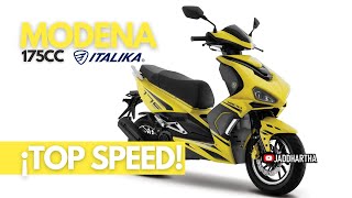 ⚡️🛵 Italika MODENA 175 cc  TOP SPEED  REVIEW [upl. by Otiragram925]