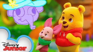 Playdate with Winnie the Pooh  Piglet and the Surprise Jar  Episode 3  disneyjr​ [upl. by Tallbot]