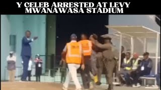 Y Celeb Arrested During Zambia Vs Sierra Leone Match At Levy Mwanawasa Stadium [upl. by Lyrac914]