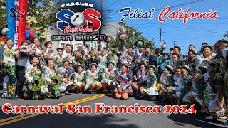 Caporales San Simon Cbba Filial California  Carnaval San Francisco SF2024 [upl. by Arlee757]