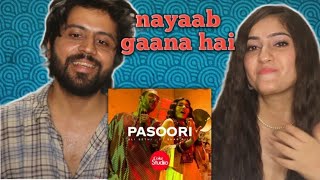 Pasoori  Coke Studio Season 14  Ali Sethi  Indian Reaction [upl. by Zelig514]