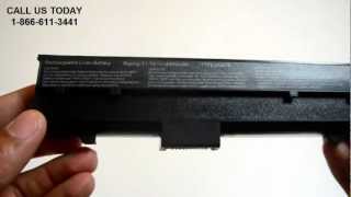 Dell Inspiron 640m 630m E1405 XPS M140 4400 mAh Laptop Battery Replacement [upl. by Anuahsar]