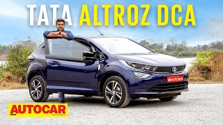 2022 Tata Altroz DCA review  The Altroz automatic is here  First Drive  Autocar India [upl. by Emmit]