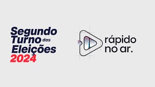 AO VIVO  Apuração do 2º Turno das Eleições 2024 de Limeira e região  Rápido no Ar [upl. by Elyl]