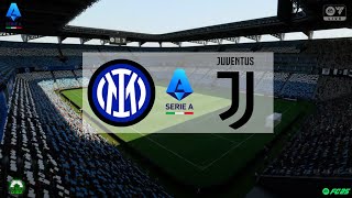 INTER DE MILAN vs JUVENTUS  SERIE A  EA FC25  PSD1EZ [upl. by Tena369]