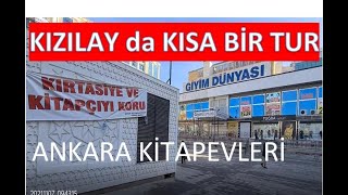 ANKARA KİTAPEVLERİ I KIZILAY da Birkaç Kitapçı Birkaç Sokak I KIRTASİYE VE KİTAPÇIYI KORU [upl. by Frederiksen]