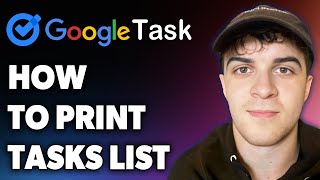 How to Print Google Tasks List Full 2024 Guide [upl. by Amsirhc]