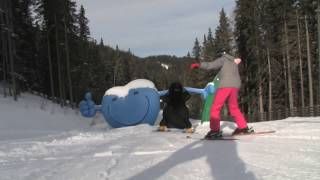 Katschberg  Kärnten Schneesicheres FamilienSchigebiet SKIRESORTTESTTV 2011 [upl. by Hakkeber]