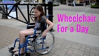 Day In A Wheelchair Challenge  Bethany G [upl. by Haron]