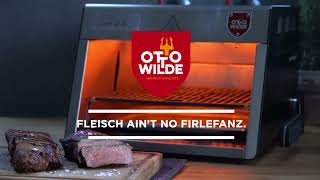 900 °C Oberhitzegrills von Otto Wilde Grillers [upl. by Riannon]