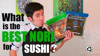 What Brand of Nori Should You Use for Sushi [upl. by Zetniuq]