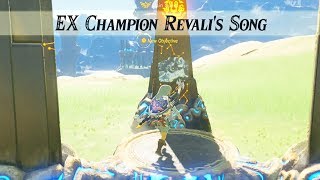 Zelda Breath of the Wild  Champions Ballad  How to Solve Champion Revalis Song [upl. by Sucramej676]