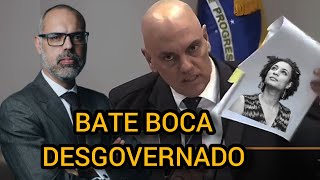 ALLAN DOS SANTOS COMENTA A REAÃ‡ÃƒO DE ALEXANDRE DE MORAES NO CASO MARIELE  TERÃ‡A LIVRE [upl. by Hampton]