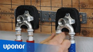 Handwerker Tipps Installation des Uponor SPress PLUS Schallschutz im Trockenbau [upl. by Elfrida20]