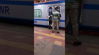 Mumbai AC Local Train 🚂🚃 mumbailocal aclocal mumbai localtrain youtube youtubeshorts [upl. by Eisus503]