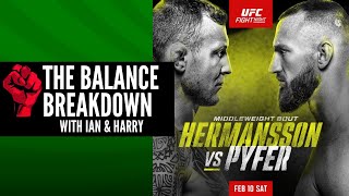 The Balance Breakdown UFC Vegas 86UFC 300 Main Event [upl. by Ashford]