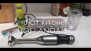 EASIEST WAY TO MAKE HOLLANDAISE SAUCE KETO FRIENDLY [upl. by Eelorac]