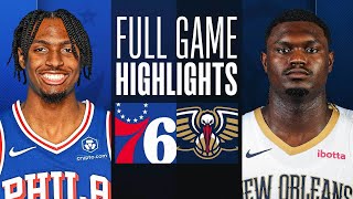 76ERS at PELICANS  FULL GAME HIGHLIGHTS  November 29 2023 [upl. by Labaw]