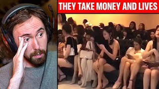 Chinas Gold Digger Industry More Than Money They Take Lives  Asmongold Reacts [upl. by Kristen67]