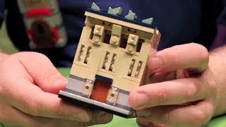 How to Build a LEGO House microscale building [upl. by Even159]