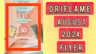 ORIFLAME AUGUST 2024 FLYER 18TH TO 19TH AUGUST OMEGA 3 50 OFF URBAN GUARD 3D  OPTIMALS BOOSTER [upl. by Irual]