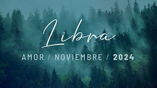 💘 Libra en Noviembre Llega una persona nueva en el amor 💜 Tarot interactivo ☀️ [upl. by Hgielek]