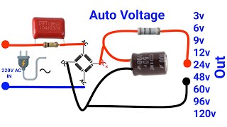 Convert 220v ac to dc 3v6v12v24v48v60v98v110v120v DC Led drivermulti output converter [upl. by Williamson]