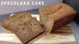 How To Make Speculaas Cake  Dutch Cake Recipe [upl. by Anitaf]