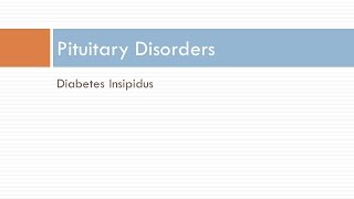 Diabetes Insipidus [upl. by Spurgeon]