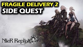 Seafront Tavern Location Fragile Delivery 2 Side Quest Guide  NieR Replicant ver 122 2021 [upl. by Rugg845]