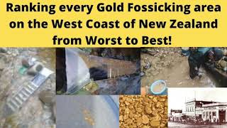 Ranking every Gold fossicking area on the West Coast of New Zealand from worst to best [upl. by Doykos]