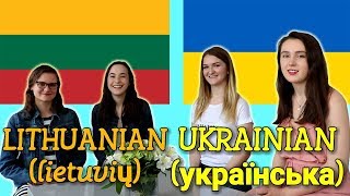 Similarities Between Lithuanian and Ukrainian [upl. by Aikemal]