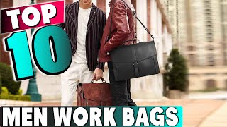 10 Best Work Bags for Men 2024 – Stylish amp Practical Picks [upl. by Nauqet]